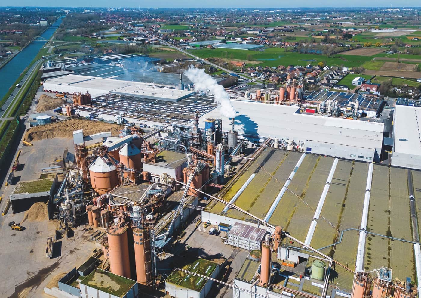 In Oostrozebeke, Unilin is betting on the future of European-made panels.