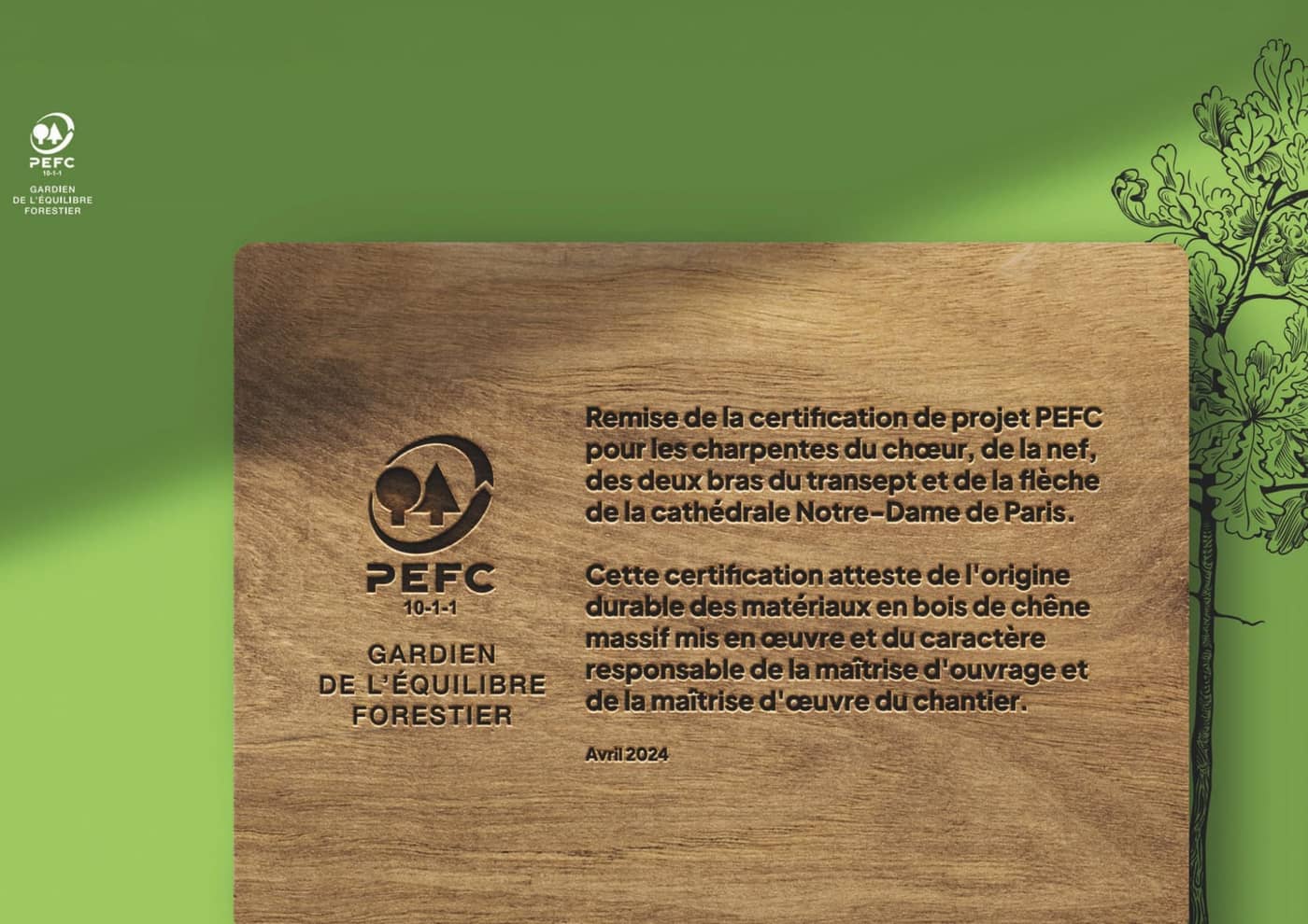 PEFC certification: the cornerstone of timber construction