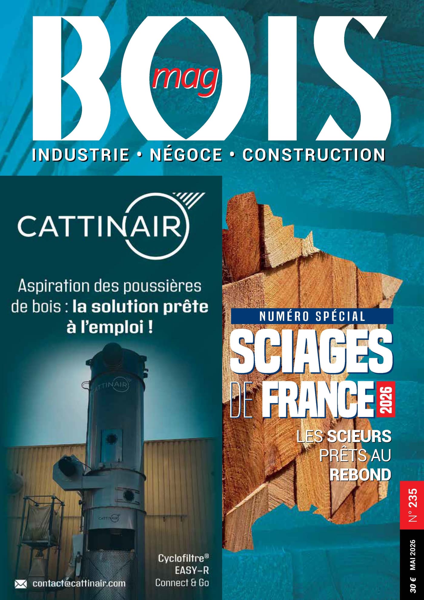 Le magazine de la
filière bois