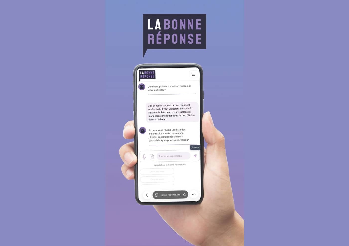 La Bonne Réponse Stand H1 - F018